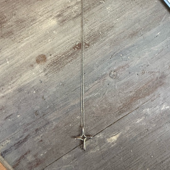 Tiffany & Co. Silver Star Pendant Necklace